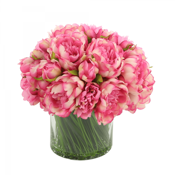 Creative Displays Pink Peonies Floral Arrangement