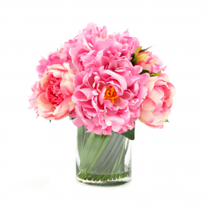 Creative Displays Pink Peony Bouquet Floral Arrangement