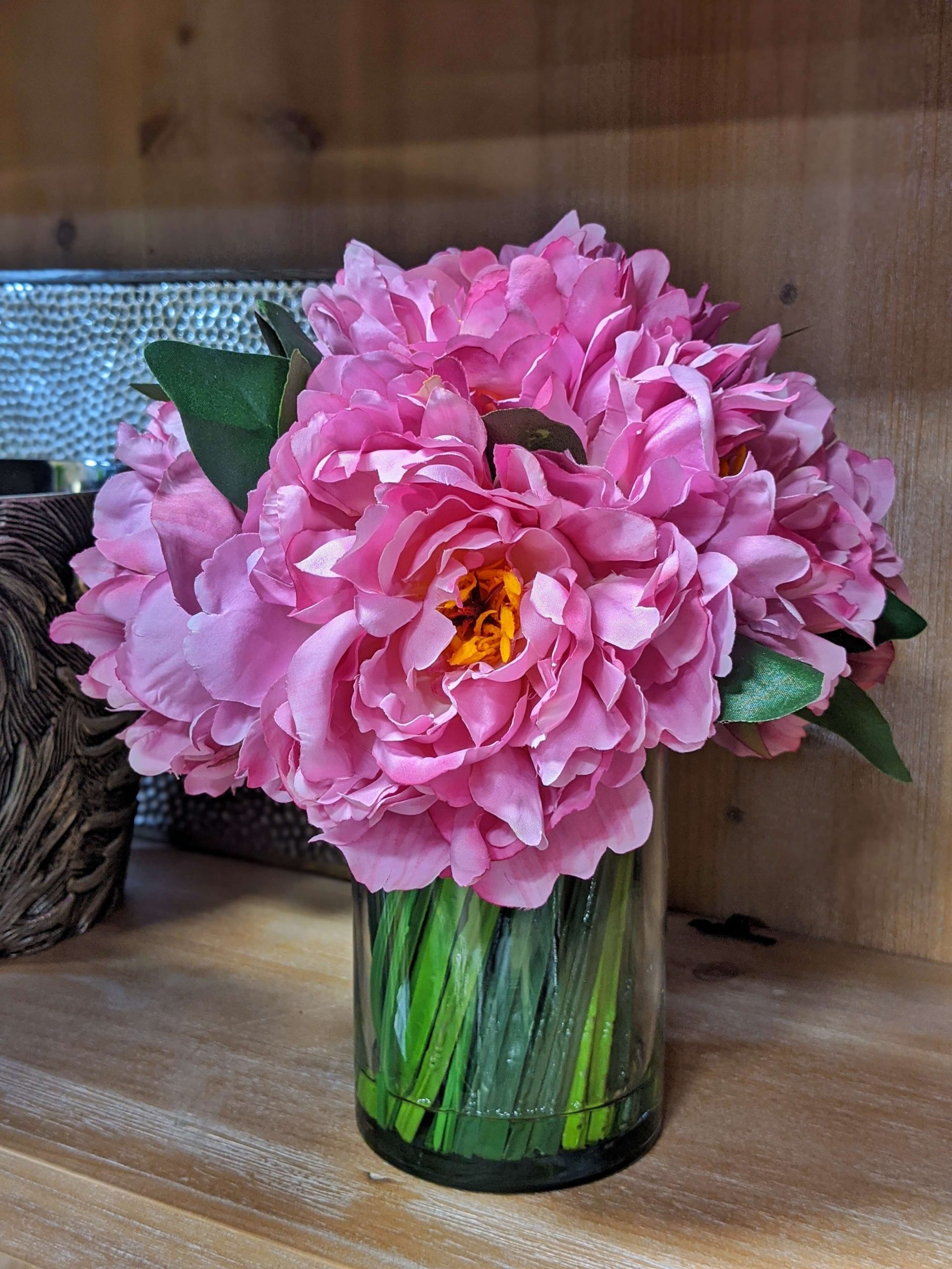 Creative Displays Pink Peony Bouquet Floral Arrangement