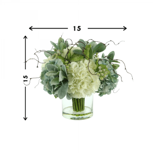 Creative Displays Hydrangea, Curly Willow and Vine Arrangement