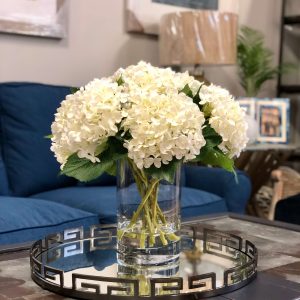 Creative Displays White Hydrangea Floral Arrangement