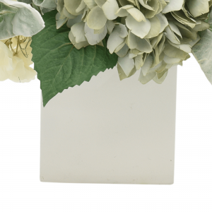 Creative Displays Seafoam & White Hydrangea with Berry Floral Arrangement