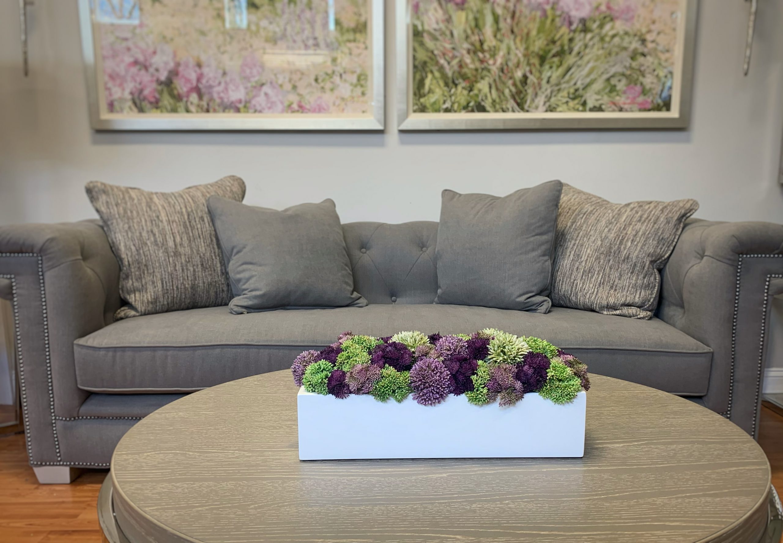 Creative Displays Multicolor Sedum Floral Display