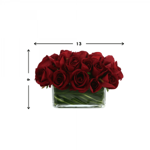 Creative Displays Red Rose Floral Arrangement