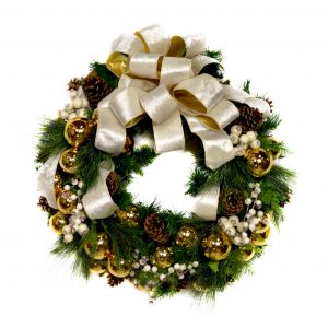 Creative Displays 27in Evergreen Wreath