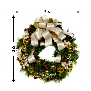 Creative Displays 27in Evergreen Wreath