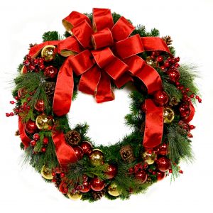 Creative Displays 32in Evergreen Wreath