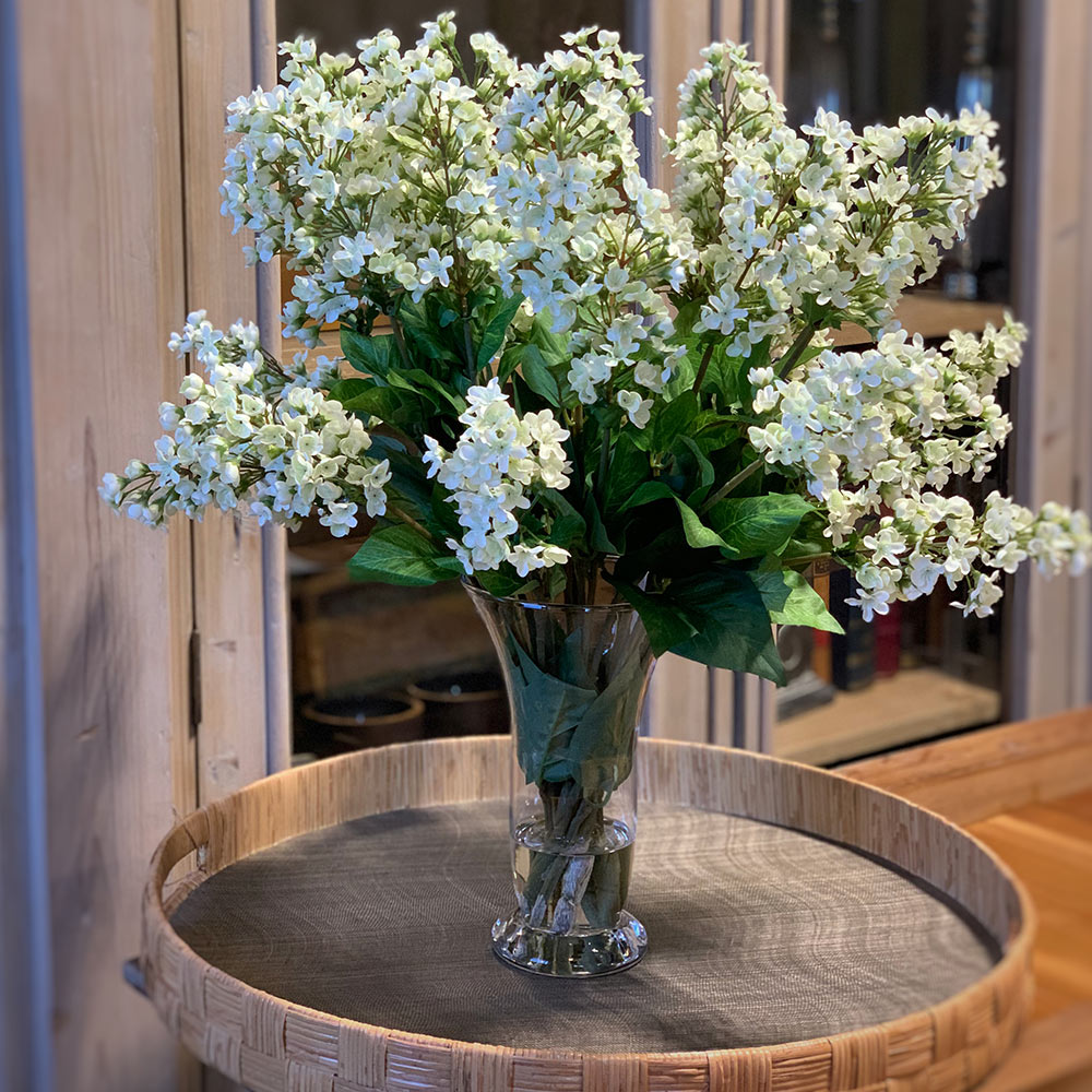 Creative Displays White Lilac Floral Arrangement