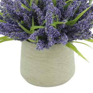 Creative Displays Purple Heather Floral Arrangement container