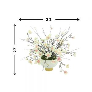 BUTTERFLY MAGNOLIA IN VASE