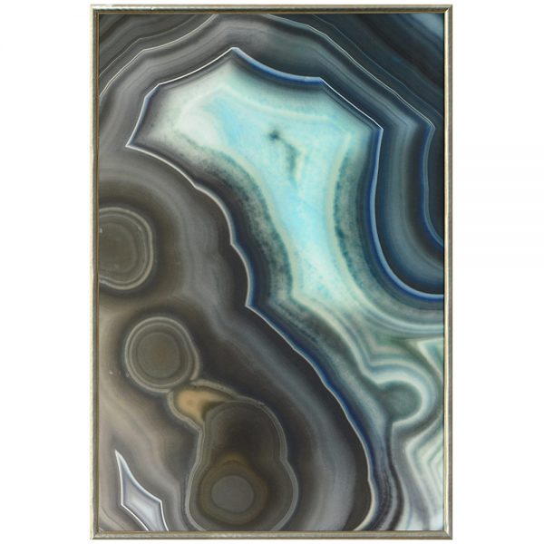 Agate Detail - Teal I