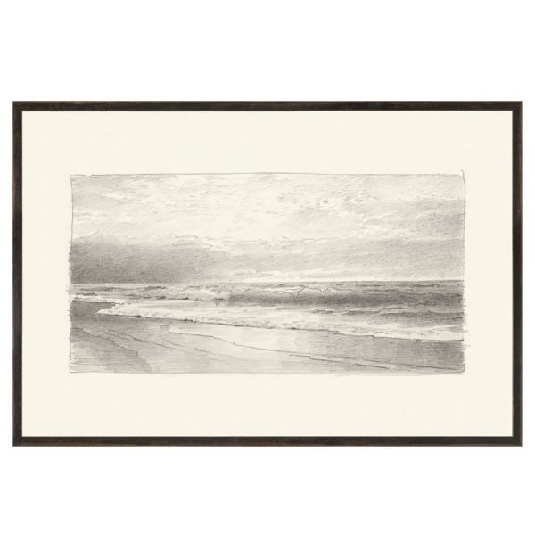 Richards - Folio, Graphite Seascape II - 1870