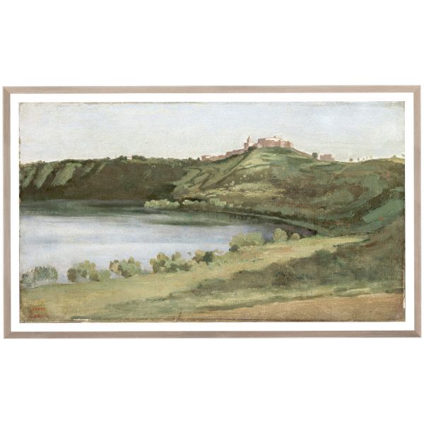 Lake Albano and Castel Gandolfo C. 1826