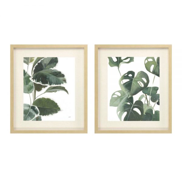 Modern Leaves I Set of 2