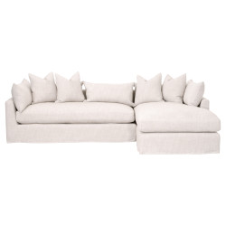 HAVEN 110" LOUNGE SLIPCOVER LF SECTIONAL