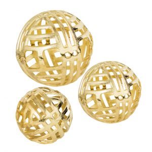 Calli Sphere Decor -Set 3