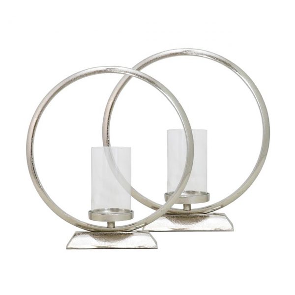 Esma Candleholders -Set 2