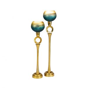 Saturn Candleholders -Set 2