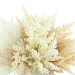 Assorted Pampas Arrangement in a Ceramic Vase