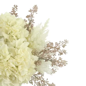 Hydrangea, Eucalyptus and Pampas Arrangement