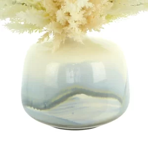 Pampas Arrangement in a Ceramic Vase